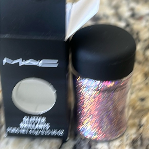 🍭🎨Rare! Mac 3D Pink Glitter Brillants - Picture 3 of 12